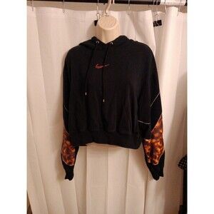 Nike Womens Center Swoosh Hoodie Sweatshirt Size M Bodega